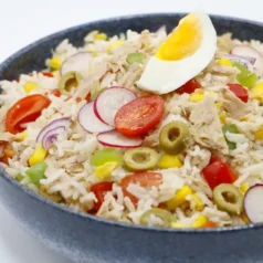 Salade de riz au thon