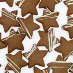 Étoiles au chocolat et fève tonka