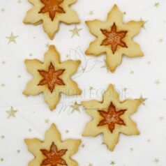 Sablés flocons à la confiture