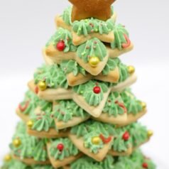 Sapin de Noël en biscuits {12 parts}
