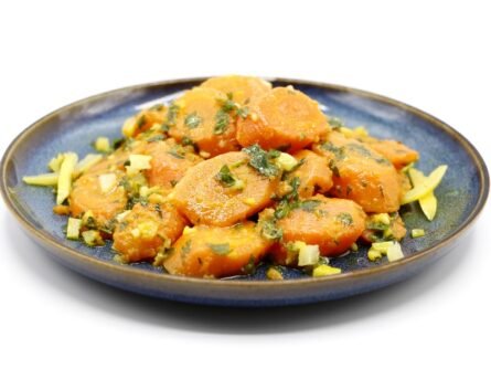 Carottes au citron confit à la marocaine